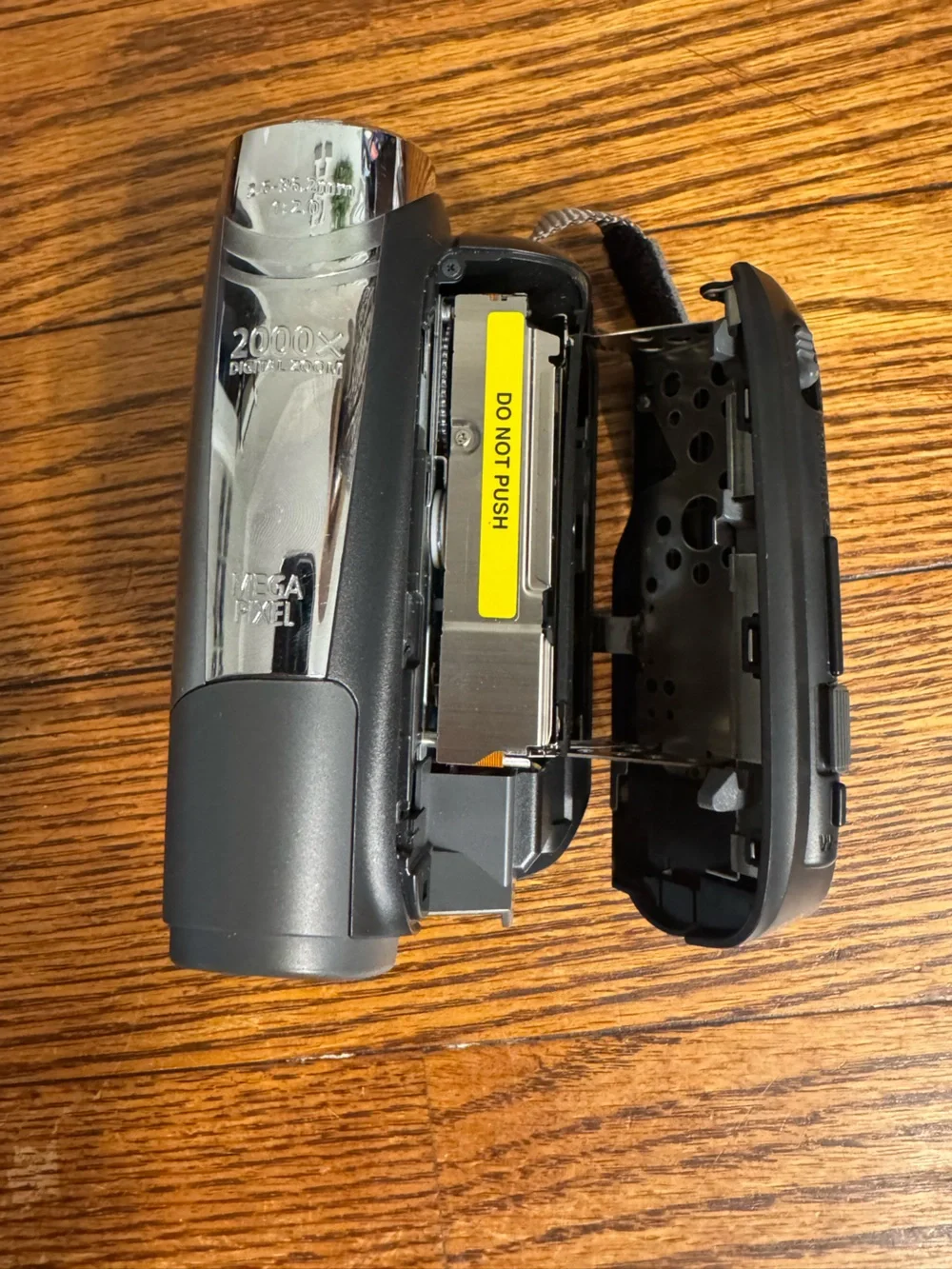 Canon Black Video Camcorder with Canon Video Lens - READ
